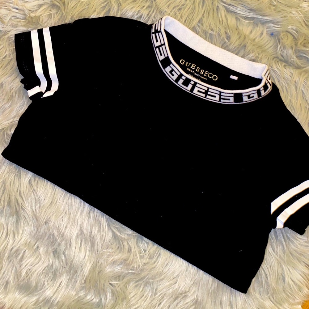 Guess Black Casual Top
